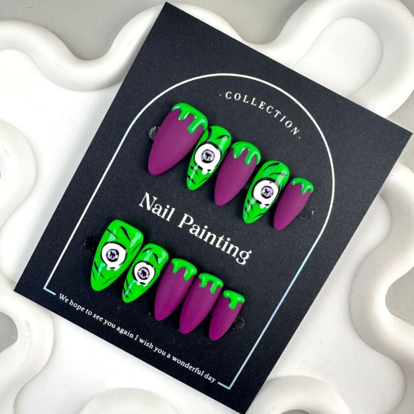 Monster Eye Press on Nails - Image 2